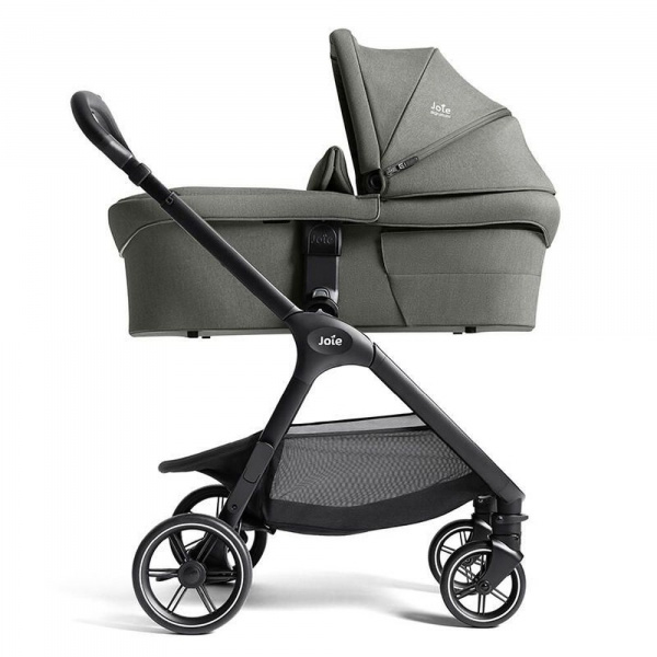 Poussette trio valora + siège auto i-gemm 3 raven + nacelle ramble xl evergreen Joie