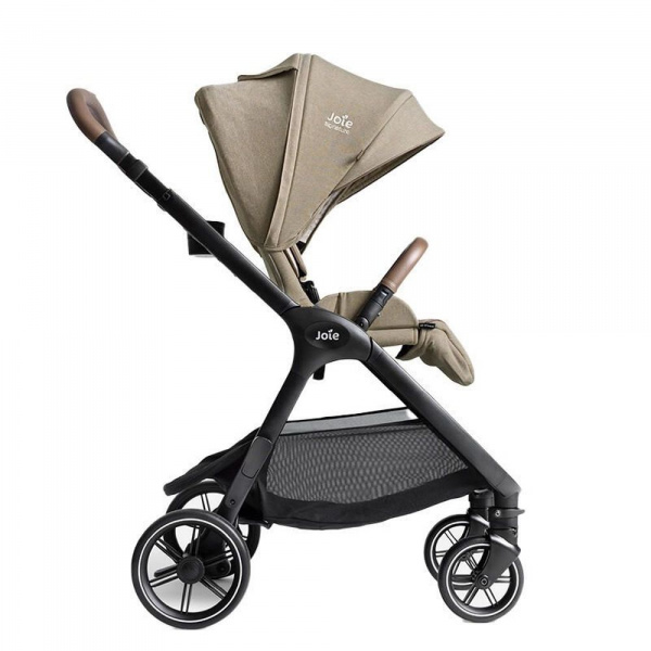 Poussette trio valora + siège auto i-snug 2 cashew + nacelle ramble xl sandstone Joie