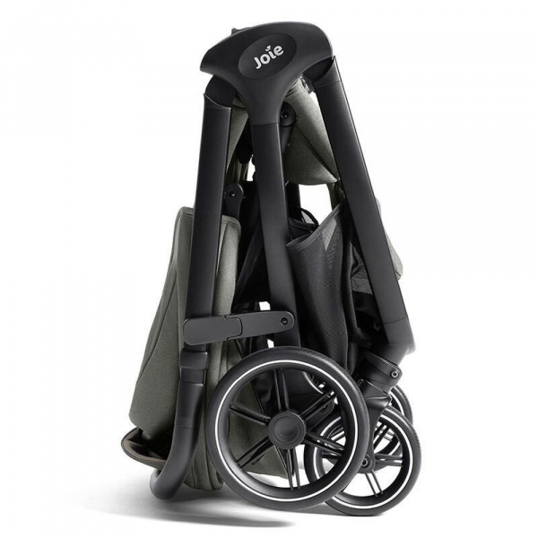 Poussette trio valora + siège auto sprint r129 + nacelle ramble xl evergreen Joie