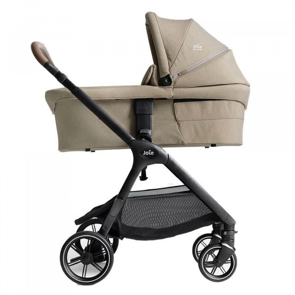 Poussette trio valora + siège auto i-level pro + nacelle ramble xl sandstone Joie