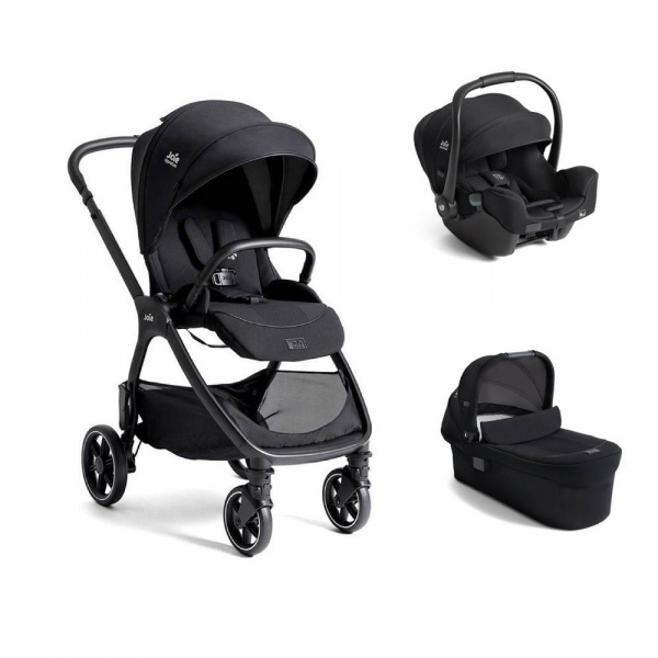 Poussette trio valora + siège auto i-starter + nacelle ramble xl eclipse Joie