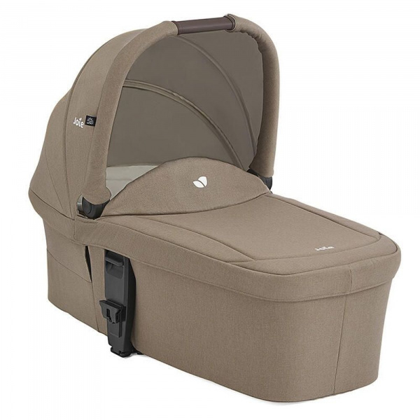 Poussette trio chrome 2 + siège auto i-level pro sandstone + nacelle chrome 2 cashew marron Joie