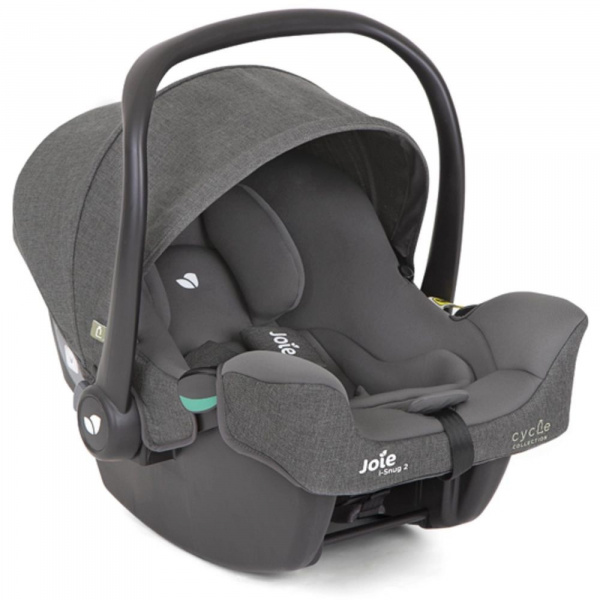 Poussette trio versatrax + siège auto i-snug 2 + nacelle ramble xl shell gray gris Joie