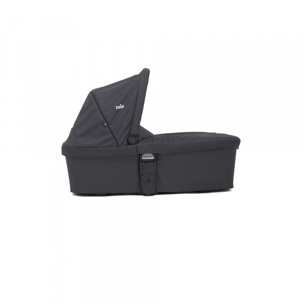 Poussette trio chrome + nacelle chrome + coque i-snug 2 ember noir Joie