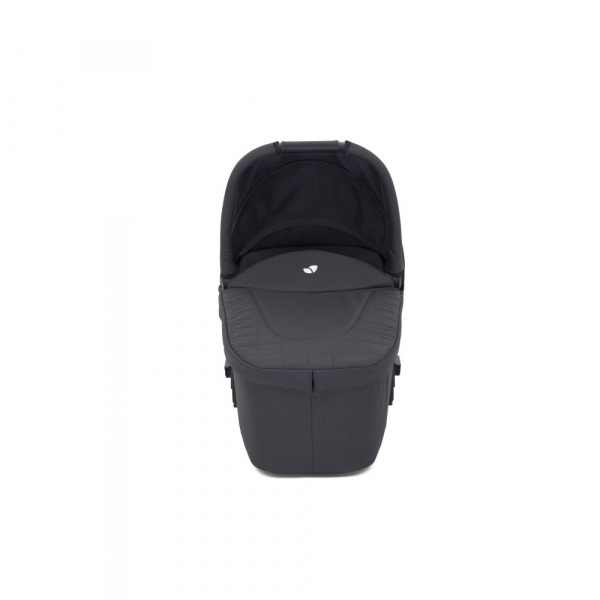 Poussette trio chrome + nacelle chrome + coque i-snug 2 ember noir Joie