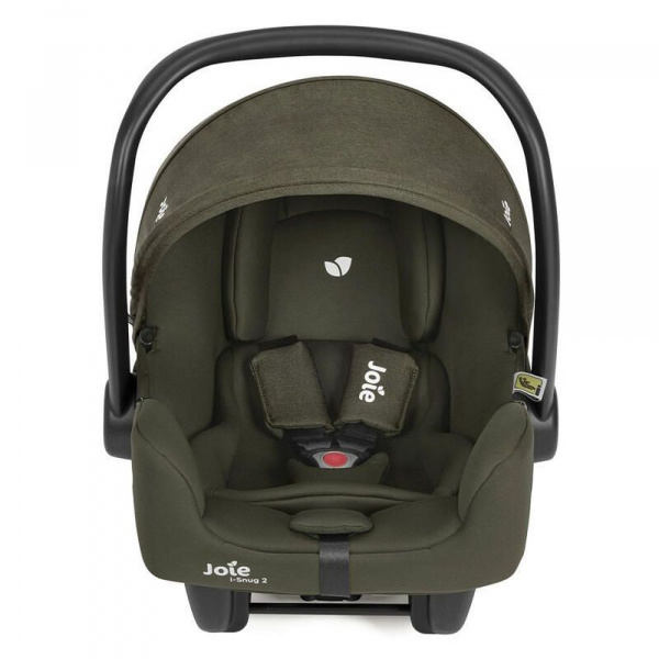 Poussette trio parcel lx signature evergreen + siège auto i-snug 2 fern + nacelle ramble shale Joie