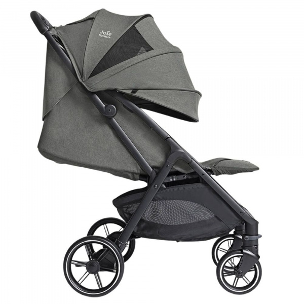 Poussette trio parcel lx signature evergreen + siège auto i-snug 2 fern + nacelle ramble shale Joie