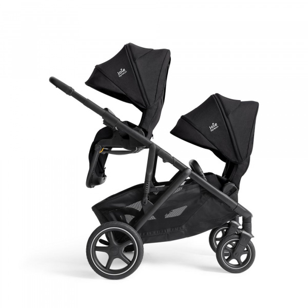 Poussette trio versiti eclipse + siège auto i-snug 2 shale + nacelle ramble xl eclipse noir Joie