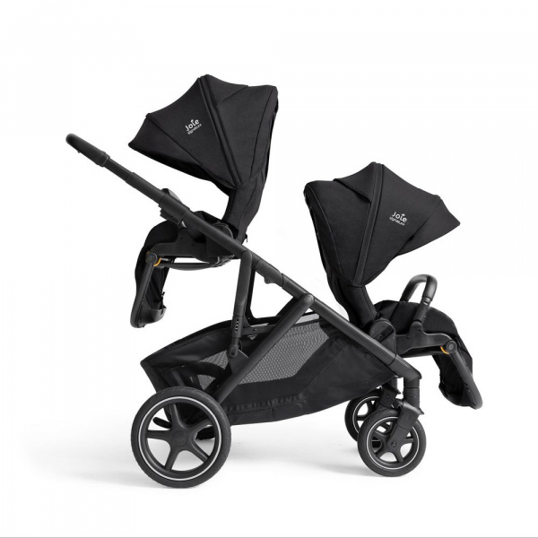 Poussette trio versiti eclipse + siège auto i-snug 2 shale + nacelle ramble xl eclipse noir Joie