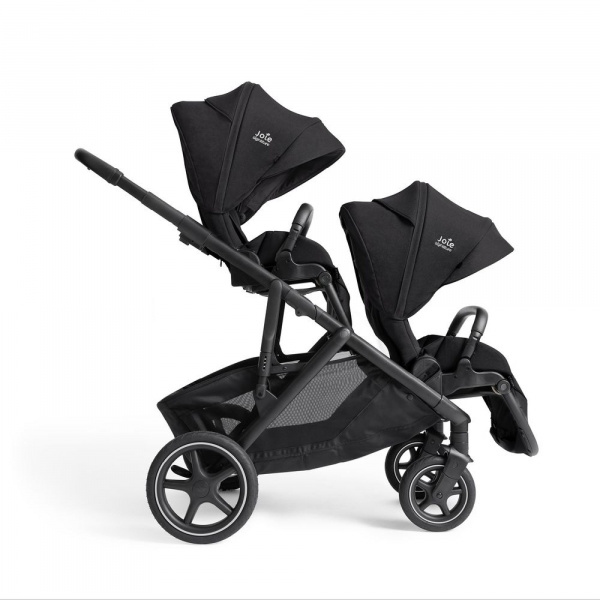 Poussette trio versiti eclipse + siège auto i-snug 2 shale + nacelle ramble xl eclipse noir Joie
