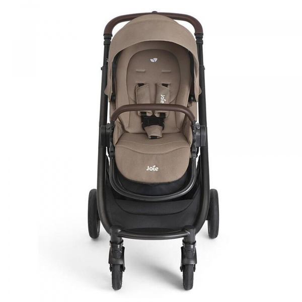 Poussette duo versatrax cashew + siège auto i-starter sandstone Joie