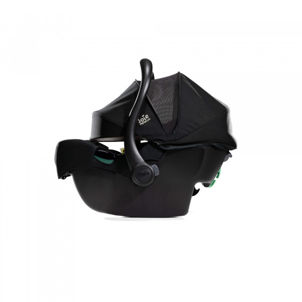 Poussette trio versatrax shale + siège auto i-jemini eclipse + nacelle ramble xl shale noir Joie