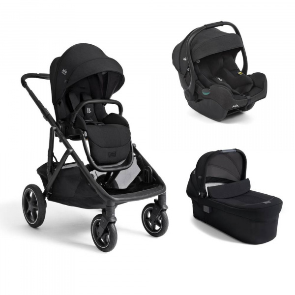 Poussette trio versiti + siège auto i-gemm 3 raven + nacelle ramble xl eclipse Joie