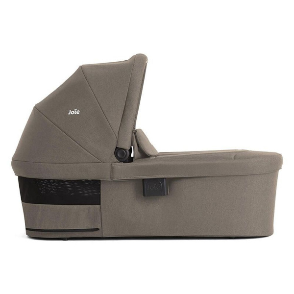 Poussette trio tourist toffee + siège auto i-snug 2 + nacelle ramble xl cashew Joie