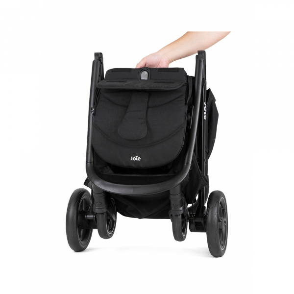 Poussette trio litetrax shale + siège auto sprint eclipse + nacelle ramble shale noir Joie