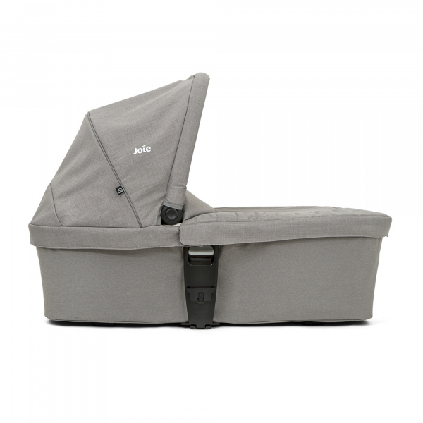 Poussette trio chrome + nacelle chrome + coque i-snug 2 ember noir Joie