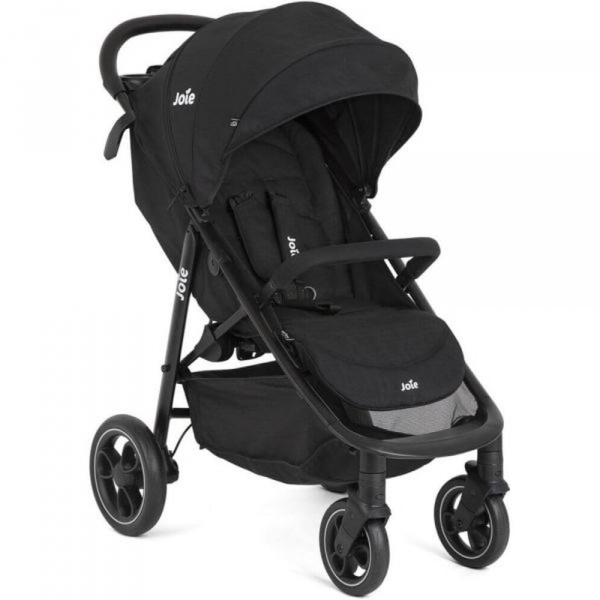 Poussette trio litetrax + siège auto i-gemm 3 raven + nacelle ramble shale noir Joie