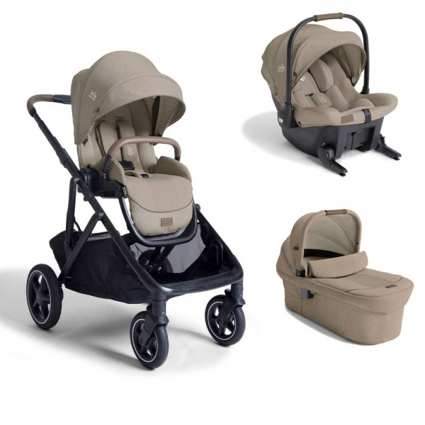 Poussette trio versiti + siège auto sprint + nacelle ramble xl signature eclipse noir Joie