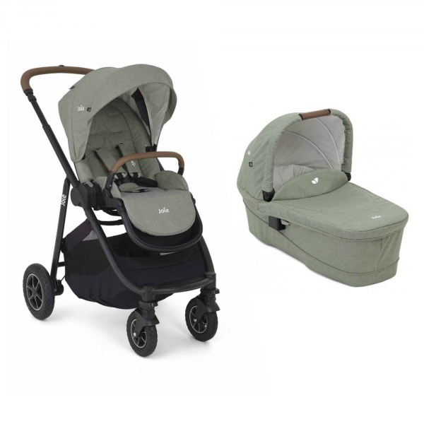 Poussette duo versatrax + nacelle ramble xl laurel vert Joie