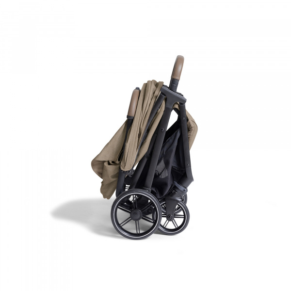 Poussette trio parcel lx signature sandstone beige + siège auto i-snug 2 shale noir + nacelle ramble xl sandstone Joie