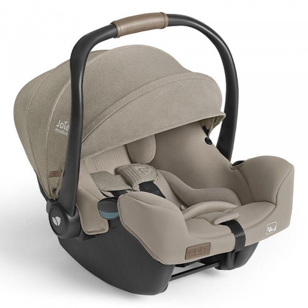 Poussette trio versatrax + siège auto i-starter sandstone + nacelle ramble xl cashew Joie