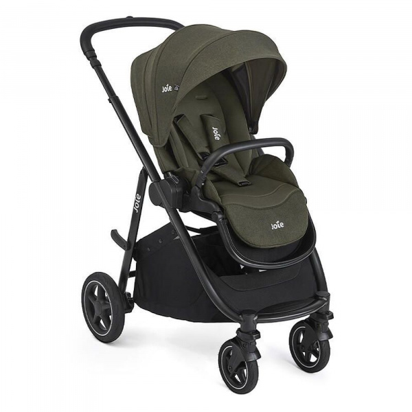 Poussette trio versatrax + siège auto i-level pro evergreen + nacelle ramble xl fern Joie