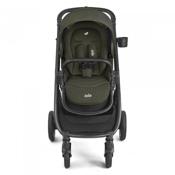 Poussette trio versatrax + siège auto i-level pro evergreen + nacelle ramble xl fern Joie