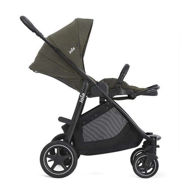 Poussette trio versatrax + siège auto i-gemm 3 raven + nacelle ramble xl fern Joie