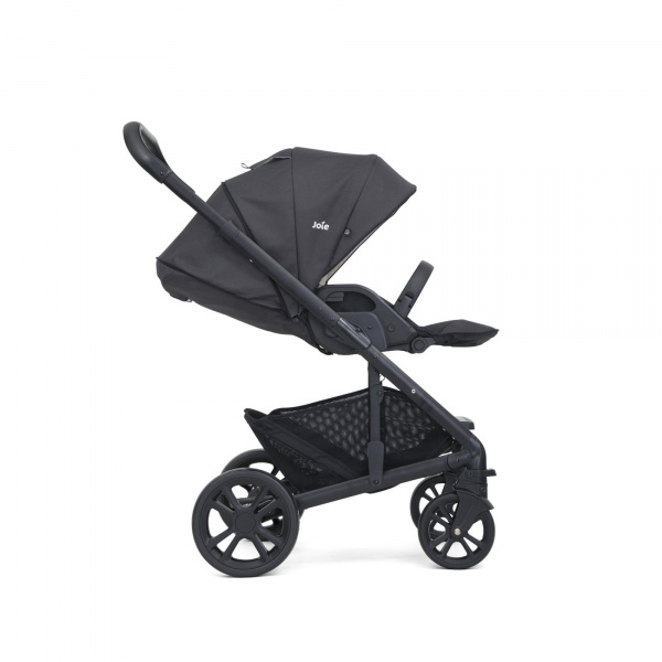 Poussette duo chrome + coque i-snug 2 ember Joie