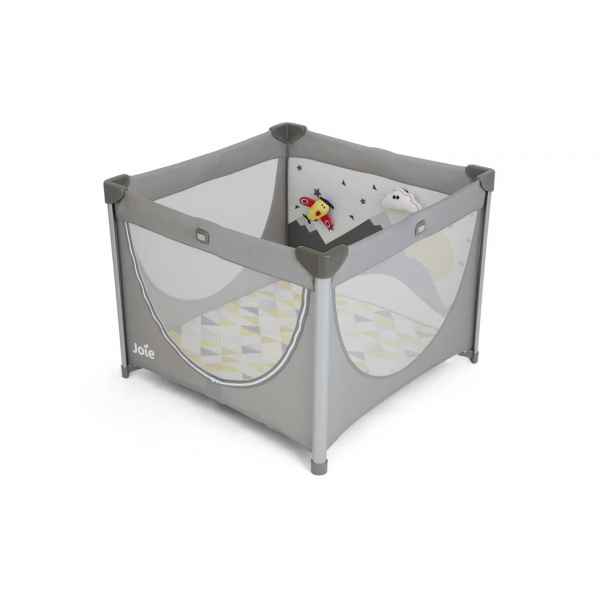 Lit parapluie parc de voyage cheer little explorer gris Joie