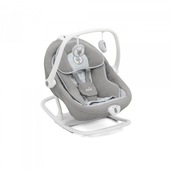 Transat balancelle sansa 2 en 1 fern blanc Joie