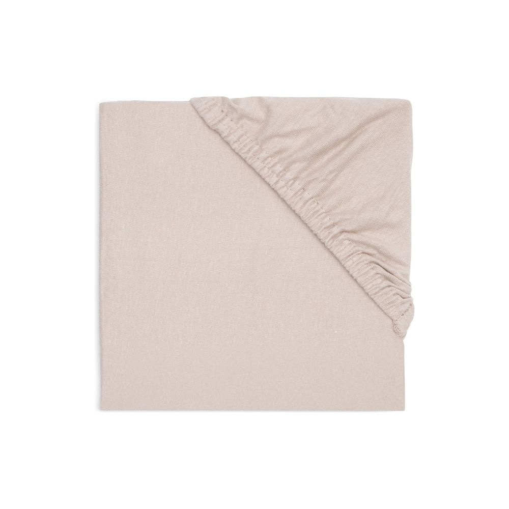 DRAP HOUSSE BERCEAU 40X80 CM ROSE