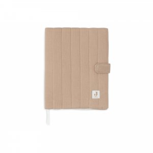 Protège carnet de santé gaze de coton biscuit Jollein