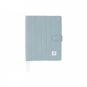 Protège carnet de santé gaze de coton sea green Jollein