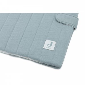 Protège carnet de santé gaze de coton sea green Jollein