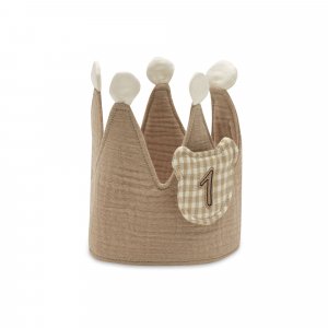 Couronne anniversaire chiffres teddy bear Jollein