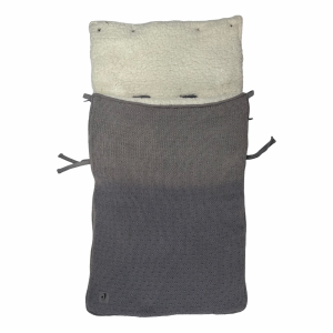 Les imparfaits - nid d'ange groupe 0+ bliss knit storm grey Jollein