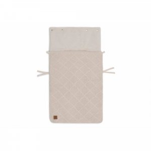 Nid d'ange groupe 0+ check knit oatmeal Jollein