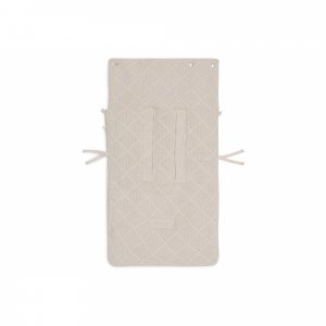 Nid d'ange groupe 0+ check knit oatmeal Jollein