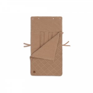 Nid d'ange groupe 0+ check knit biscuit Jollein