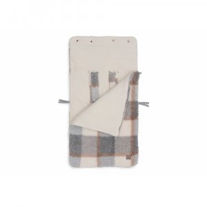 Nid d’ange groupe 0+ bouclette passe-sangle bébé carreaux Jollein