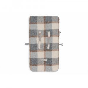 Nid d’ange groupe 0+ bouclette passe-sangle bébé carreaux Jollein