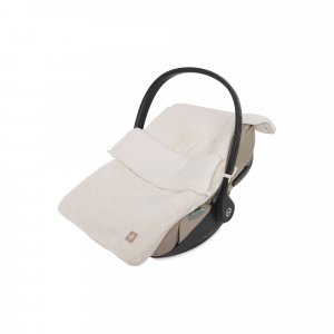 Nid d’ange groupe 0+ passe-sangle bébé cloudy rib oatmeal Jollein