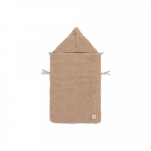 Nid d’ange groupe 0+ passe-sangle bébé miffy jacquard teddy biscuit Jollein