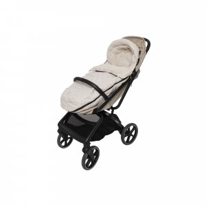 Chancelière hiver pour poussette embossed sand Jollein