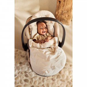 Nid d’ange groupe 0+ passe-sangle bébé embossed sand Jollein