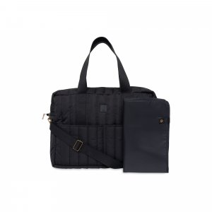 Sac à langer puffed black Jollein