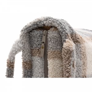 Sac à langer shopper bouclette carreaux Jollein