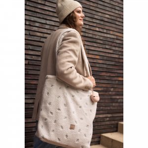 Sac à langer shopper bouclette teddy lovely Jollein