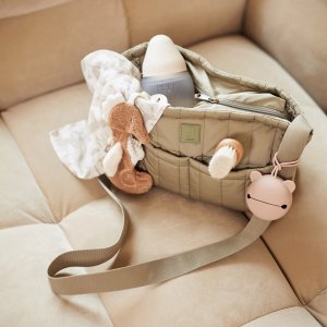 Organisateur de poussette puffed olive Jollein